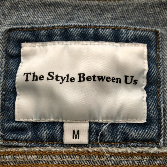 Distressed denim jacket - Picture 3 of 4